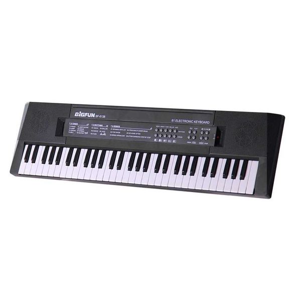 Tecillos Piano Baby Music Sound Toys 61 Key Música digital Teclado electrónico para niños Piano eléctrico multifuncional Adecuado para piano WX5.21476563
