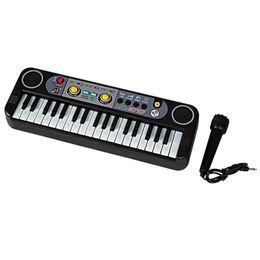 Toetsenborden Piano Baby Music Sound Toys Childrens Music Instrument Toy Piano Mini 37 Key Electronic toetsenbord met microfoonkinderen WX5.21524145