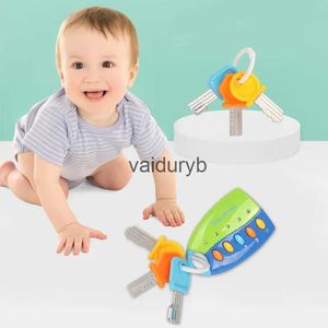 Claviers Piano bébé jouet Musical dessin animé voiture clé sons vocaux Smart télécommande voiture voix semblant jouer jouets éducatifs pour enfants bébé musique Toysvaiduryb