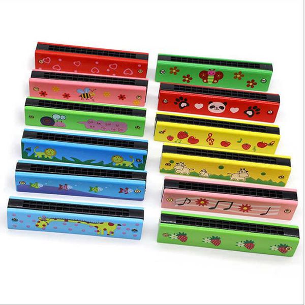 Claviers Piano Dessin Animé 16 Trous Mignon Harmonica Instrument de Musique Enfants Jouets Éducatifs Instrument Enfants Cadeau Enfants