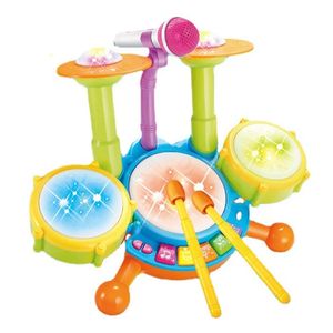 Claviers Piano enfants batterie ensemble instruments de musique jouets pour les tout-petits 13 travail éducatif Microphone bébés 231201