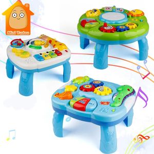 Keyboards Piano Music Table Baby Toys Learning Machine Educational Toy Music Learning Table Toy Musical Instrument for Toddler 6 months 231204