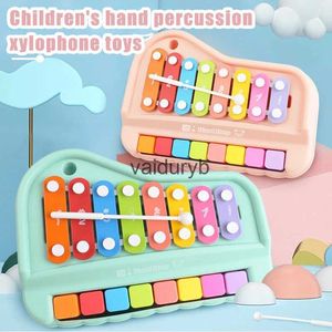 Claviers Piano jouet Piano enfants Xylophone Percussion bébé clavier Musical musique main enfants jouets frapper frapper Instrument marteler Minivaiduryb