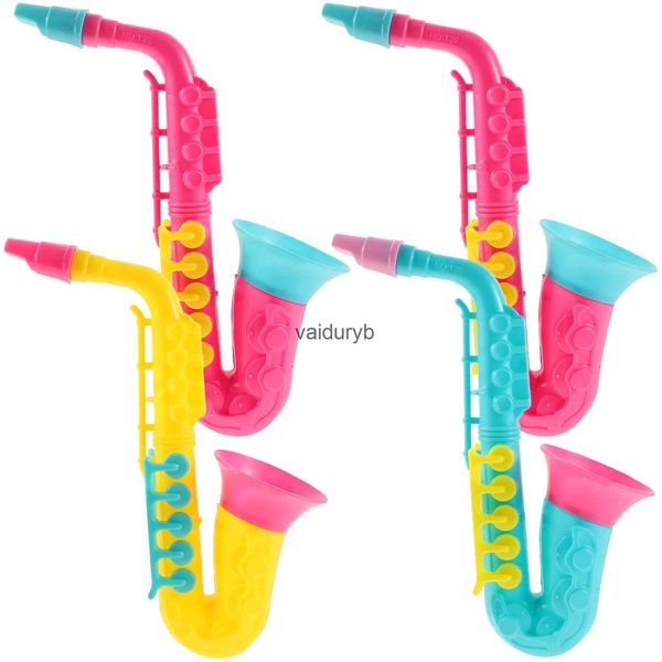 Teclados Piano Juguete Saxofón 4 Piezas Saxofón Clarinete Trompeta Juguete Saxaboom Instrumentos Fiesta Ruido Fabricante Instrumentos para Niños Música Earlyvaiduryb