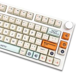 Toetsenborden plastic stijl keycaps voor mechanisch gaming toetsenbord gepersonaliseerde xda materiaal sublimatie pbt Engels Russisch 128/144 sleutels caps