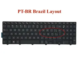 Teclados PTBR Brasil LA Latin Notebook Keyboard para Dell Inspiron 155555 5557 5558 5559 5545 5547 5548 071M2C 0TTRTV 07TT4J 7TT4J 71M2C