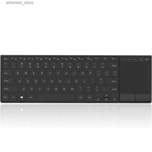 Toetsenborden Rii K22 Mini draadloos toetsenbord met Multi-Touch Touchpad Compatibel met PC Mac Laptop Windows Tablet Q231121