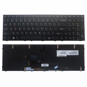 Claviers Ru US Backlight Keyboard pour Clevo N150SD N151SC N155SD N170RD N150CU N150ZU RUSSIAN ANGLAIS RUSSIEL