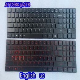 Teclados ruso/EE. UU./French Rackliting Origin Keyboard para Lenovo Legion Y7000 Y7000P Y530 Y540 15 Y530P Y53015ich Y53015ich Y7000P1060