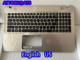 Keyboards SP/LA/RU/BR/US voor ASUS X541 X541U X541UA X541UV X541S X541SC X541SA X541UJ R541U R541 X541L X541S Keyboard met Palmrest Frame