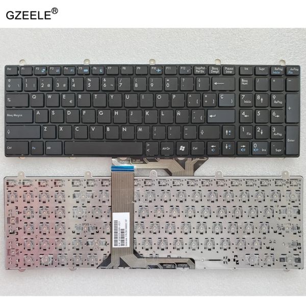 Teclados Keyboard español para MSI GP60 GP70 CR70 CR61 CX61 CX70 CR60 GE70 GE60 GT60 GT70 GX60 GX70 0NC 0ND 0NE 2OC 2OD 2PC LATIN LA SP