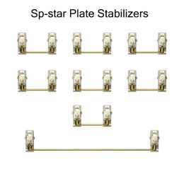 Tecillos Spstar Stabilizers Switches Gamer mecánico Gamer Diy Personalizar el eje satélite montado en la placa spstar pre lubricada
