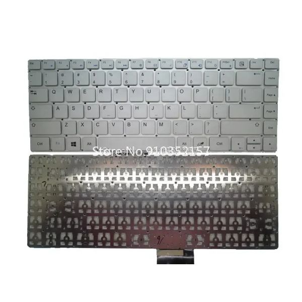 Teclados EE. UU. Reemplazo Teclado para Teclast F6 más SCDY2904003 YXTNB9358 2904003 YXTNB9358 Inglés US Silver No Frame