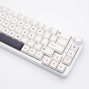 Teclados uslion 126 teclas XDA perfil PBT Keycaps Pink White Personalizado Inglés Japón Japonés Rusia Tapas para juegos Mecánicos Teclado