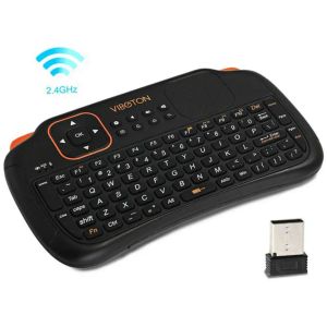 Toetsenborden Viboton S1 83 KEYS ENGELS RUSSIAN 2.4GHZ MINI Wireless toetsenbord Fly Mouse afstandsbediening met touchpad voor PC Andriod TV Box