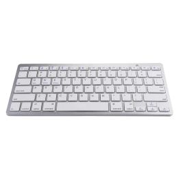 Keyboards Wireless Keyboard BluetoothCompatibel voor Apple voor iPad iPhone voor Android voor Mac Windows 2.4GHz draadloos voor tablet 78 toetsen