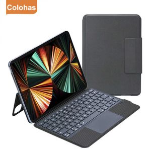 Teclados Teclado mágico inalámbrico para ipad Air 4 5 Funda iPad Pro 11 12.9 Air 4 5 Estuche magnético Soporte Funda para teclado R230803