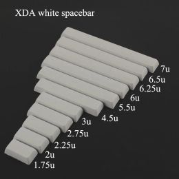 Clavards XDA Profil Barbaire d'espace blanc gris pour Cherry MX Switch Mécanique Keyboard 7 6,5 6,25 6 5,5 4,5 3 2,75 2,25 2 1,75 Capes clés