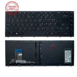 Toetsenboards Yaluzu US Keyboard voor HP Zbook Studio G3 15.6 "Mobiel laptop toetsenbord Backlit US 841681001 Engelse versie NSKCY1BC Backlight