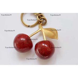 Keychain Cherry Style Red Color Chapstick Wrap Repstick Cover Team Lipbalm Cozybag Parts Mode Fashion9126782 Édition originale