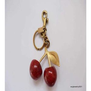 Keychain Cherry Style Red Color Chapstick Wrap Lipstick Cover Team Lipbalm Cozybag Parts Mode Fashion9126782