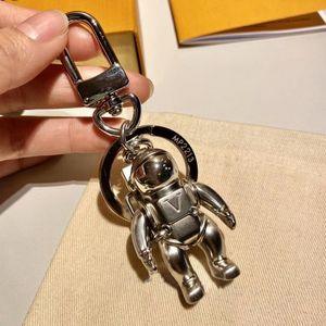 Sleutelhanger Designer sleutelhanger Luxe sleutelhanger ontwerp Astronaut ontwerp Metallic charme Paar Mode sleutelhanger Kerstcadeau zeer goed