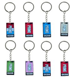 Keychain Favors Square Prime Key Chain Ring Regalo de Navidad para fanáticos Capacinadores Pendantes Accesorios Fiesta de cumpleaños para niños Su Otie7