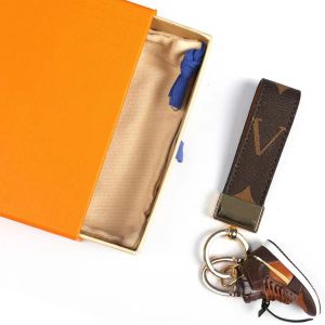 Keychain High Qualtiy Ring Holder merkontwerpers Key Chain Porte Clef Gift Men Women Car Bag Keychains 12 stijlen met doos