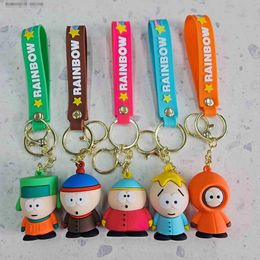 Llavero Jiazhi Animation South Park Decay Park Keychain Bags hecho a mano
