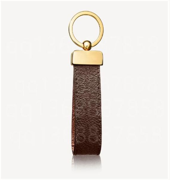 Keychain Key Chain Buckle Lovers Car Keychain Keychains en cuir fait à la main Men des femmes ACCESSOIRES PENDANTS SAG