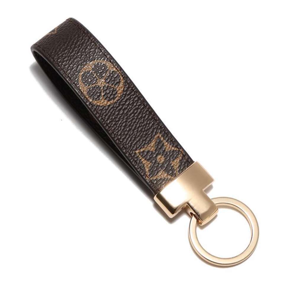 Keychain Leather Trendy Designer Style Car Keychain Key Pendant Wholesale Customized Luxury 2024 men women Unisex