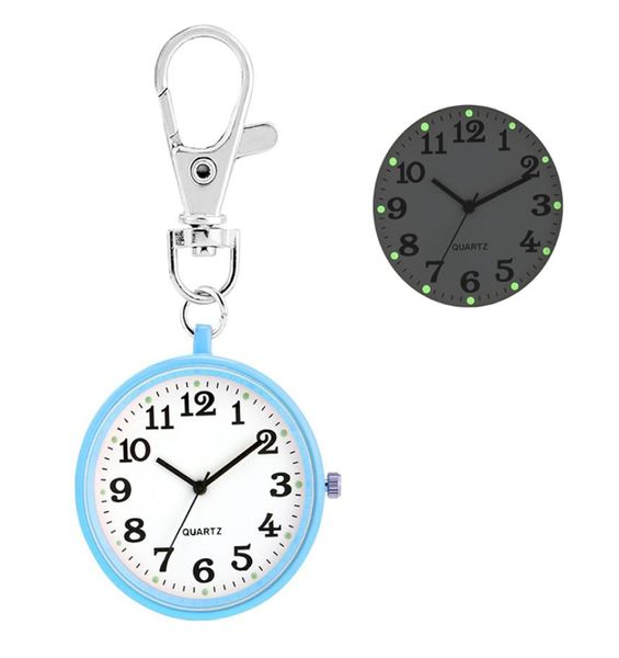 Keychain Pocket Nurse Watchs Women Student para examen Fob Watch Watch Reloj Medical Resal Drop4057501