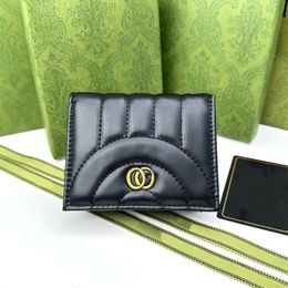 portefeuille portefeuille mini portefeuille portefeuille de sacles de créateurs de femmes mini sacs de dame rabattre avec boîte à poussière tendance en cuir authentique multiples options de couleur portefeuille de haute qualité