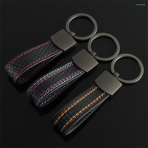 Porte-clés 1 pièce hommes luxe en cuir noir porte-clés alliage porte-clés allemagne drapeau couleur porte-clés pour voiture décor bijoux accessoires cadeaux