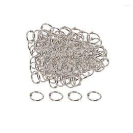 Keychains 100 stcs 19 mm Losse bladbinderringen Key Book voor plakboek // Craft