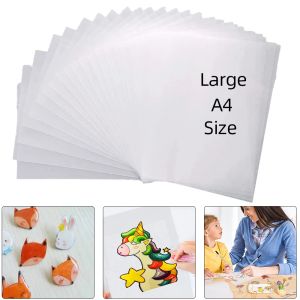 Keychains 1050 PCS Feuilles en plastique de chaleur rétractable papiers rétrécissants films adultes enfants artisanat à la main artistes d'oreilles