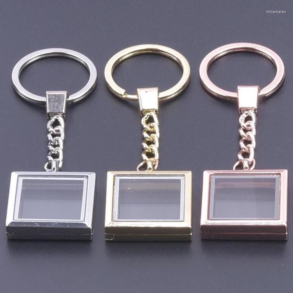 Keychains 10pcs / lot en verre Géométriques cendres Urne Lisqueur Pendre pour hommes pour hommes