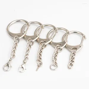 Sleutelhangers 10 Stuks Karabijnhaak Trigger Clips Gespen Voor Sleutelhanger Karabijn Haken Ketting Sleutelhanger Sieraden Benodigdheden