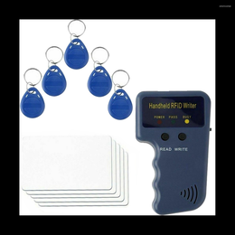 Llaveros 125KHz EM4100 RFID copiadora escritor duplicador programador lector T5577 EM4305 ID regrabable Keyfobs etiquetas tarjeta