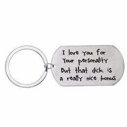 Keychains 12pc Lote Te amo Keychain Dog