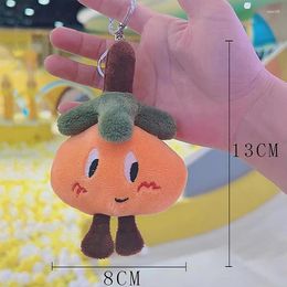 Keychains 13cm kawaii doux mandarin orange keychain peluche pendent bricolage bricolage kids kids toys toys sac de voiture accessoires