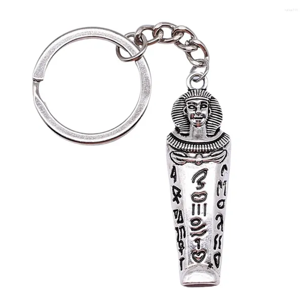 Keychains 1pcs Pharaon égyptien accessoires de suspension de voitures de porte