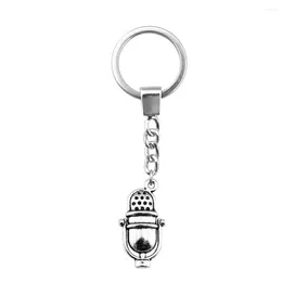 Keychains 1pcs Microphone ACCESSORES ALESTÉS BIELLES MAISONS FOURNISSEMENT BANS TIMON Taille de 30 mm