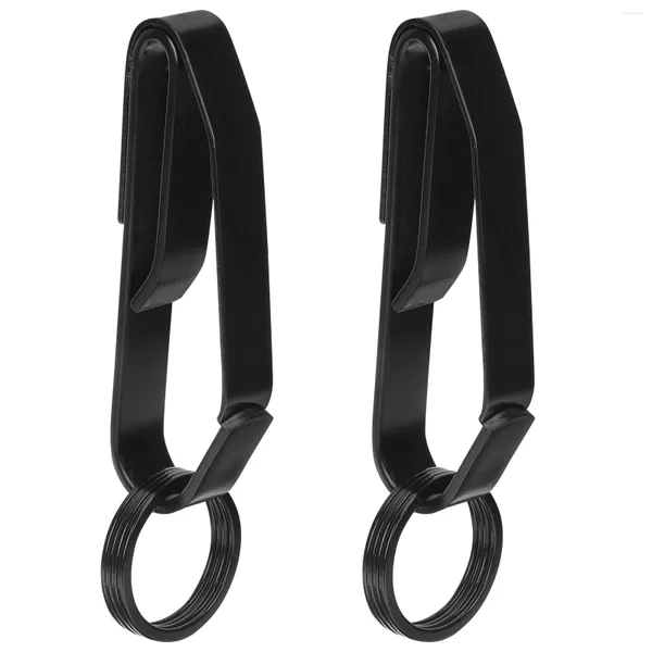 Porte-clés 2 pièces sangles robustes porte-clés extérieur outil porte-ceinture porte-clés hommes chaîne clip porte-clés clips homme