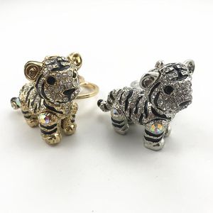 Llaveros 2022 Año del Tigre Zodiaco Colgante Charm Llavero Llavero Regalo para la moda