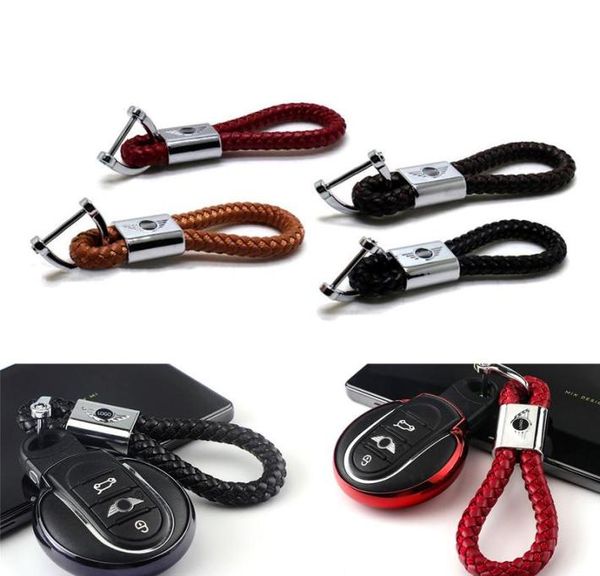 Keychains 4 Couleurs Chaîne de clés Accessoires de clés pour Mini Cooper Clubman Countryman F56 F55 F54 F60 R50 R53 R56 R57 R60 R61 CAR ST2264645