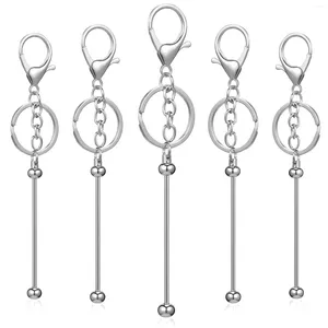 Sleutelhangers 5 stuks sleutelhouder DIY sleutelhanger klantenservice tas hangende ornament Crafting uniek