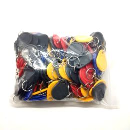 Keychains 50pcs Bloc UID 0 réécrit de la cale de balise RFID RFID Tags de cartes de clone Fob Copy Copy Cartes Keychain Keyfob