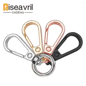 Keychains 5pcs Metal pivotant fermot