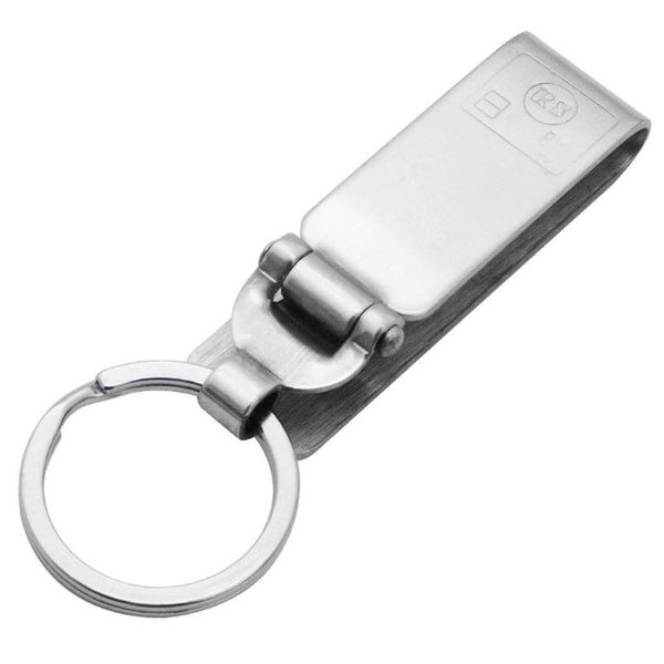 Porte-clés 83XC Anti-perte robuste en acier inoxydable porte-clés porte-clés porte-clés détachables pour clés porte-clés hommes bijoux